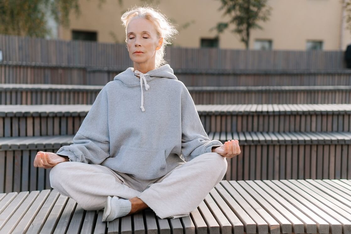 Woman doing Yoga